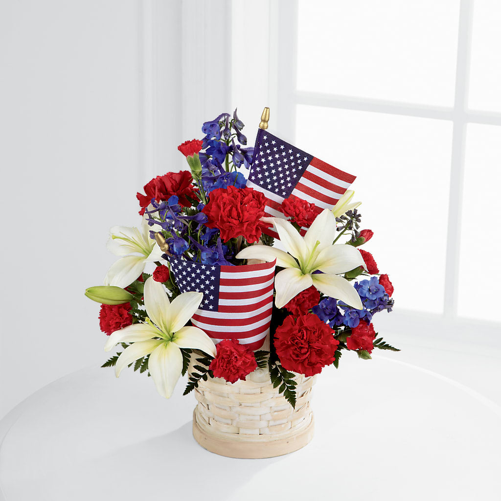American Glory Bouquet – Evergreen Flowers, Tucson AZ