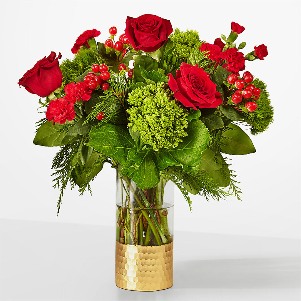Plaid Throw Bouquet – Evergreen Flowers, Tucson AZ