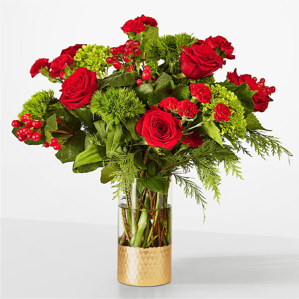 Plaid Throw Bouquet – Evergreen Flowers, Tucson AZ