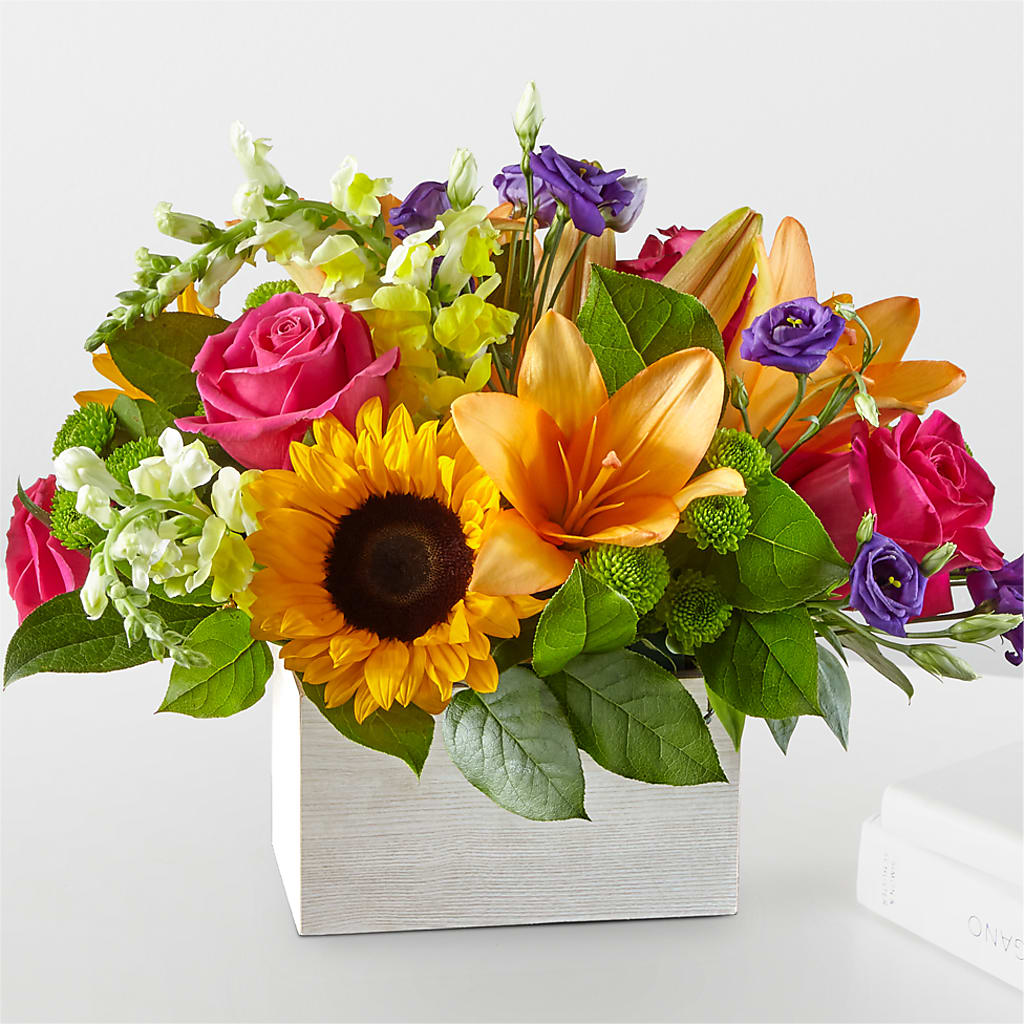 Best Day Box Bouquet – Evergreen Flowers, Tucson AZ