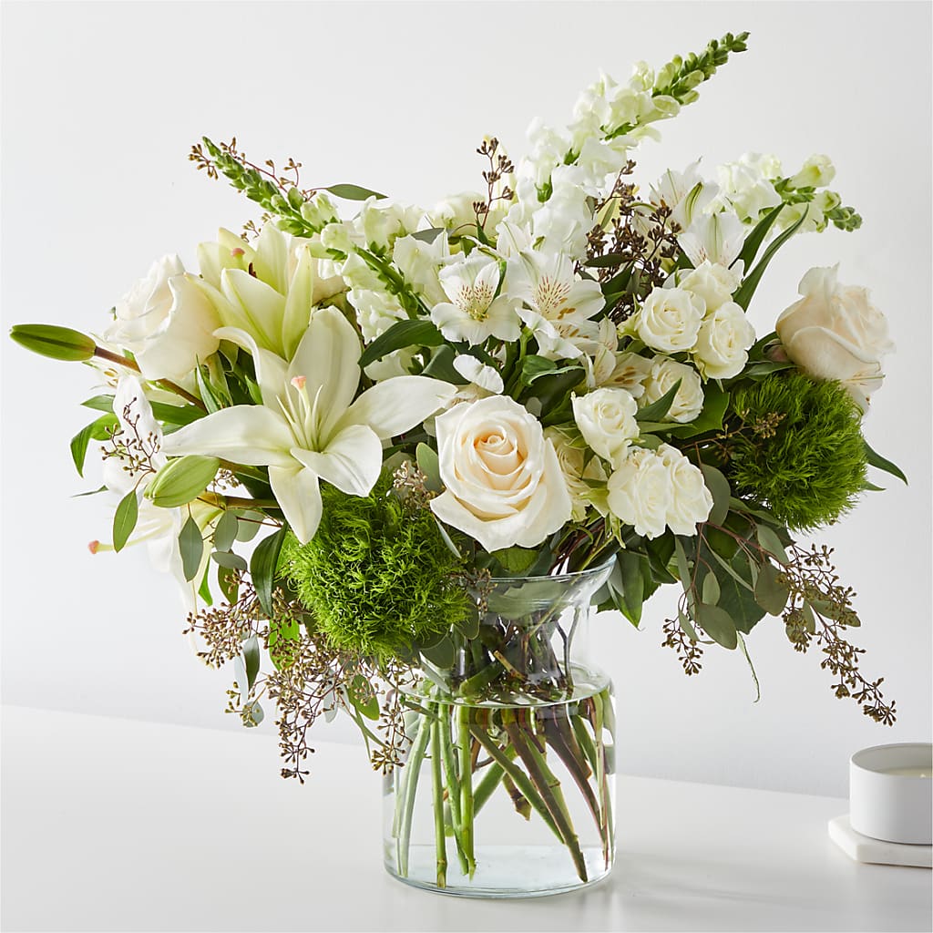 Fresh Linen Bouquet – Evergreen Flowers, Tucson AZ