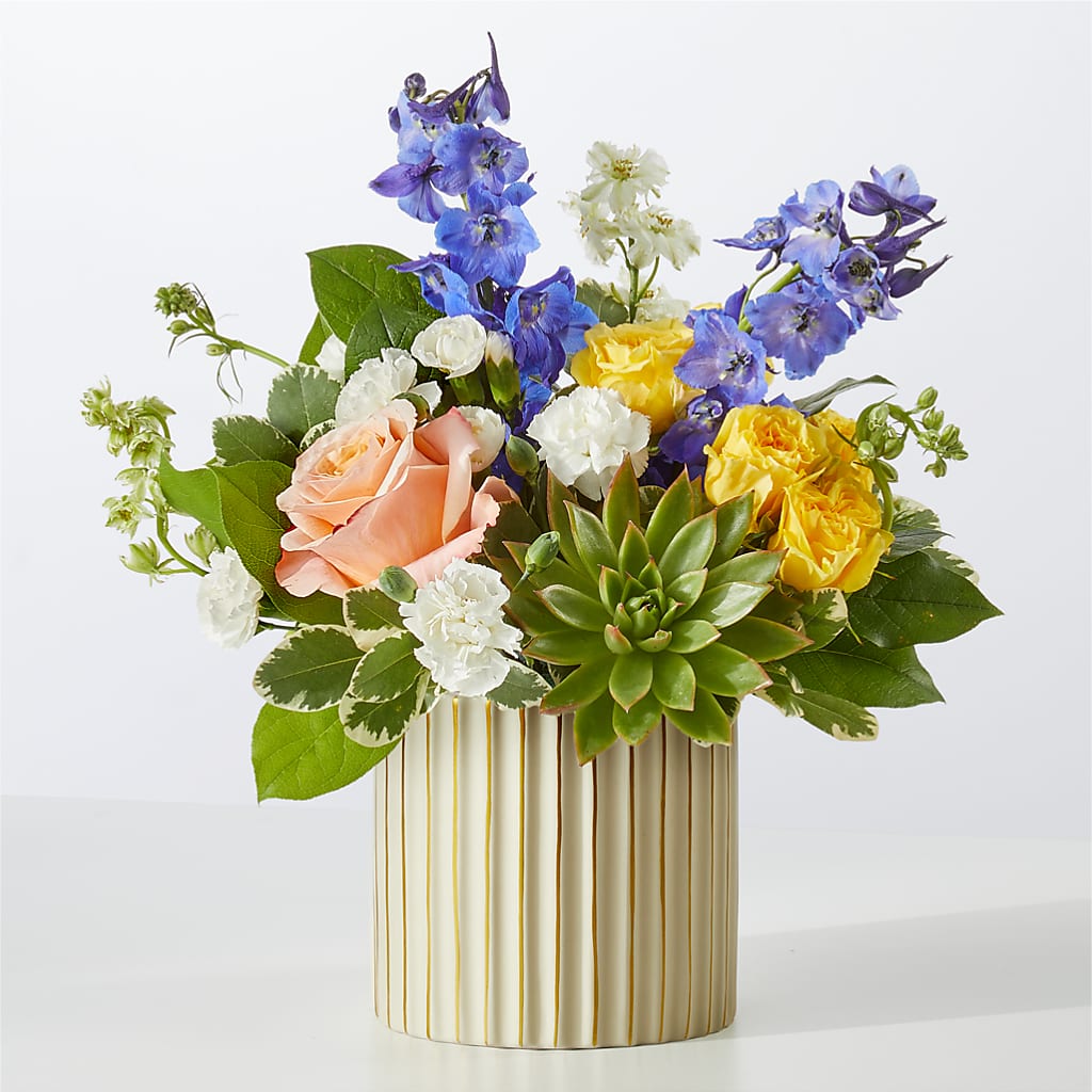 Cobalt Reverie Bouquet – Evergreen Flowers, Tucson AZ