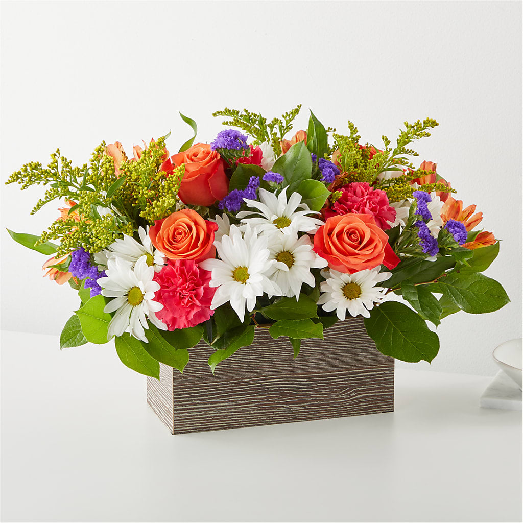 Oopsie Daisy Box Bouquet – Evergreen Flowers, Tucson AZ