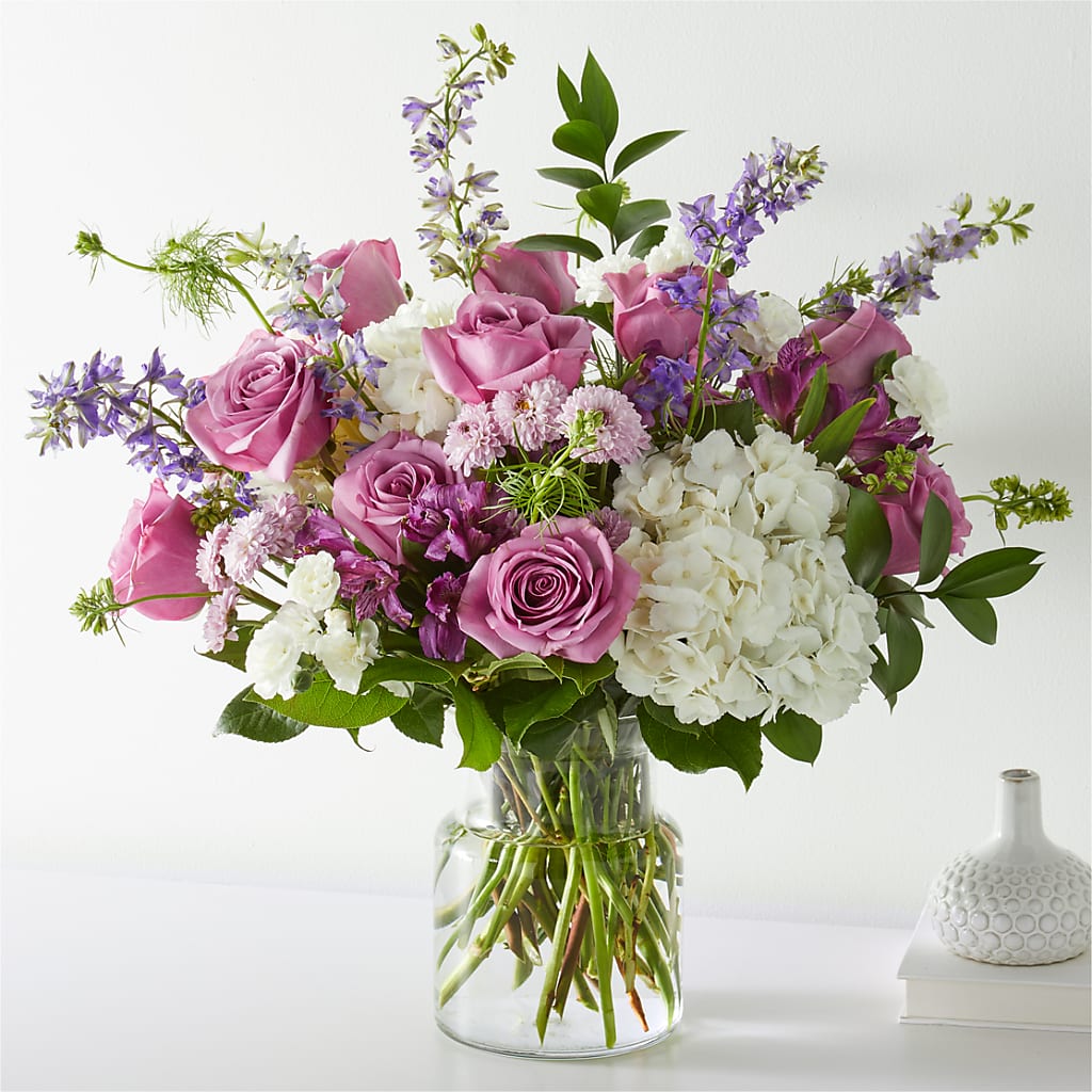 Violet Caress Bouquet – Evergreen Flowers, Tucson AZ