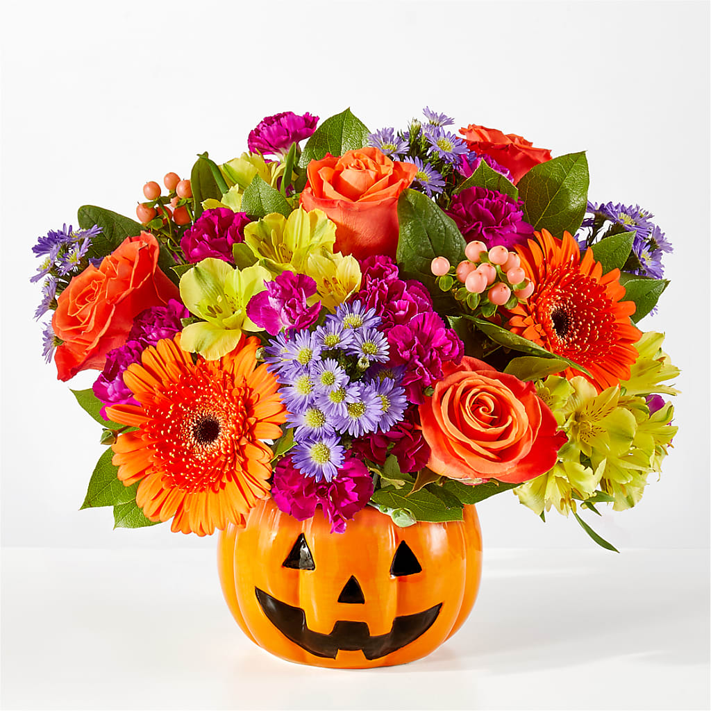 Tricks & Treats Pumpkin – Evergreen Flowers, Tucson AZ