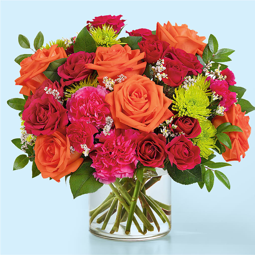 Colorful Carnival Bouquet – Evergreen Flowers, Tucson AZ