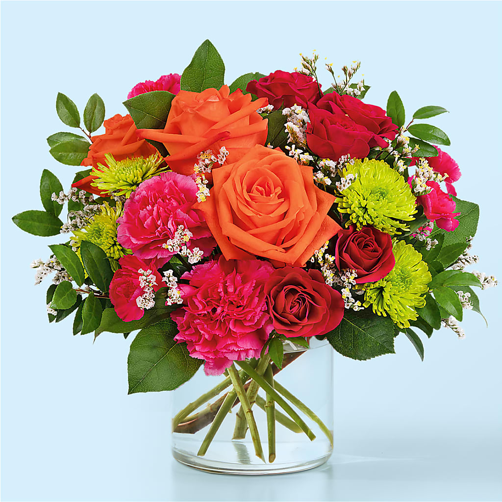 Colorful Carnival Bouquet – Evergreen Flowers, Tucson AZ