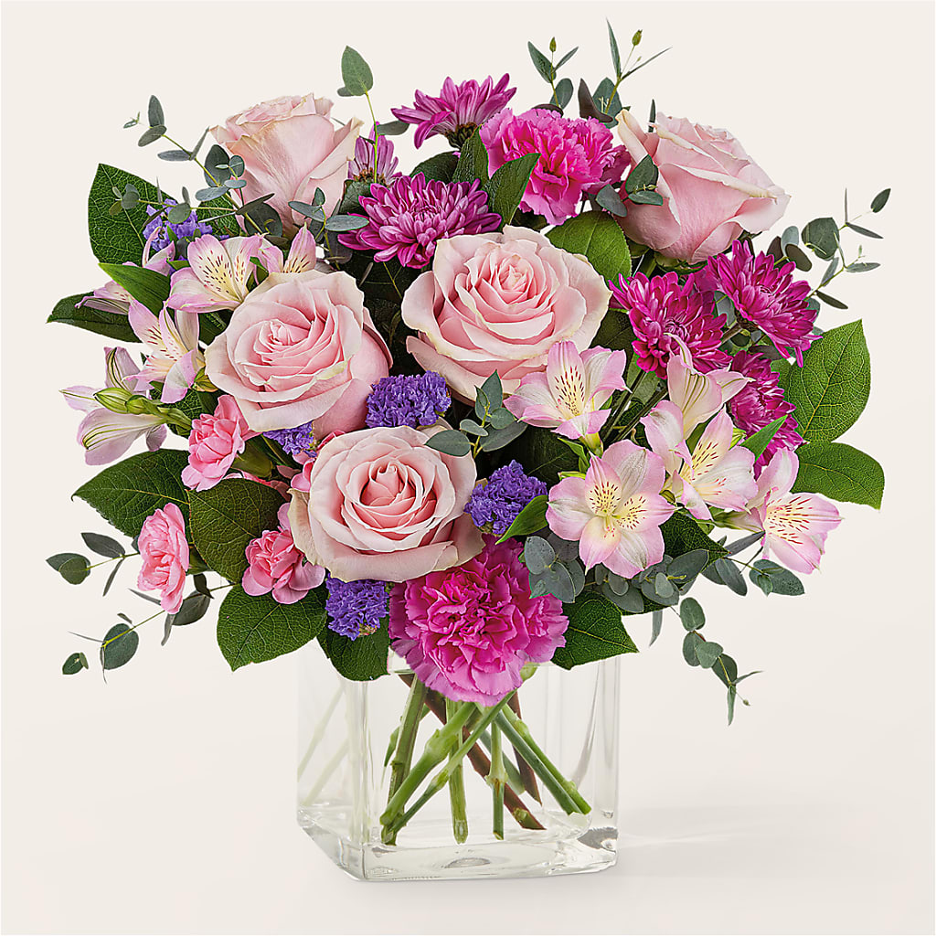 Rosy Radiance Bouquet – Evergreen Flowers, Tucson AZ