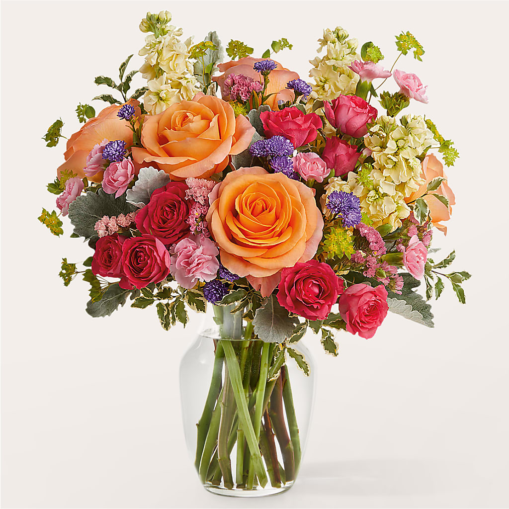 Tangerine Tango Bouquet – Evergreen Flowers, Tucson AZ