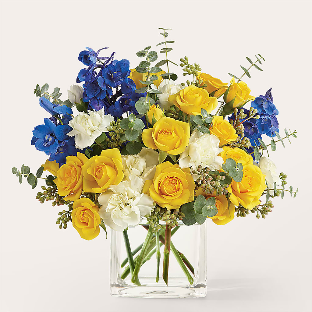 Sparkling Citrine Bouquet – Evergreen Flowers, Tucson AZ