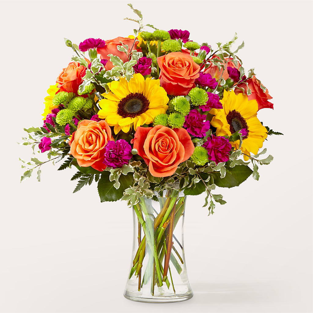 Warmth & Light Bouquet – Evergreen Flowers, Tucson AZ