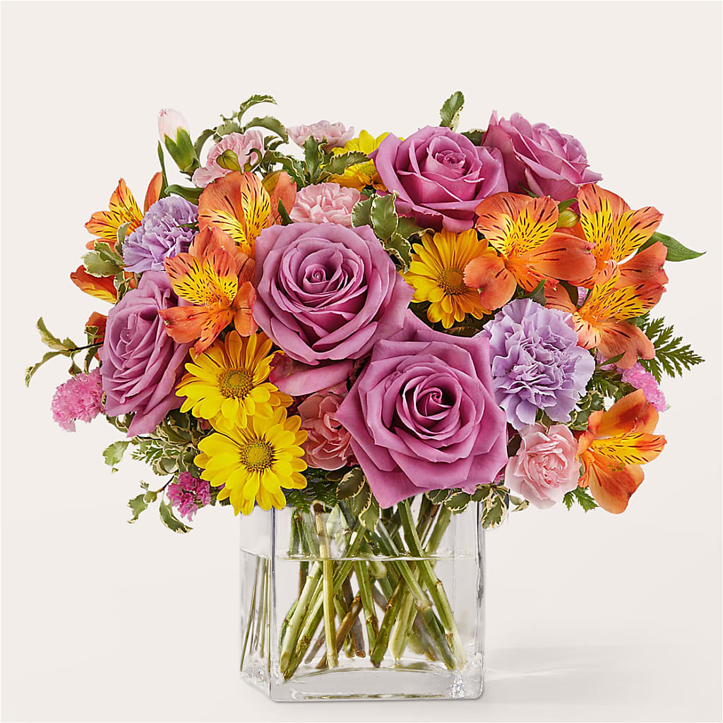 Shades of Happiness Bouquet – Evergreen Flowers, Tucson AZ