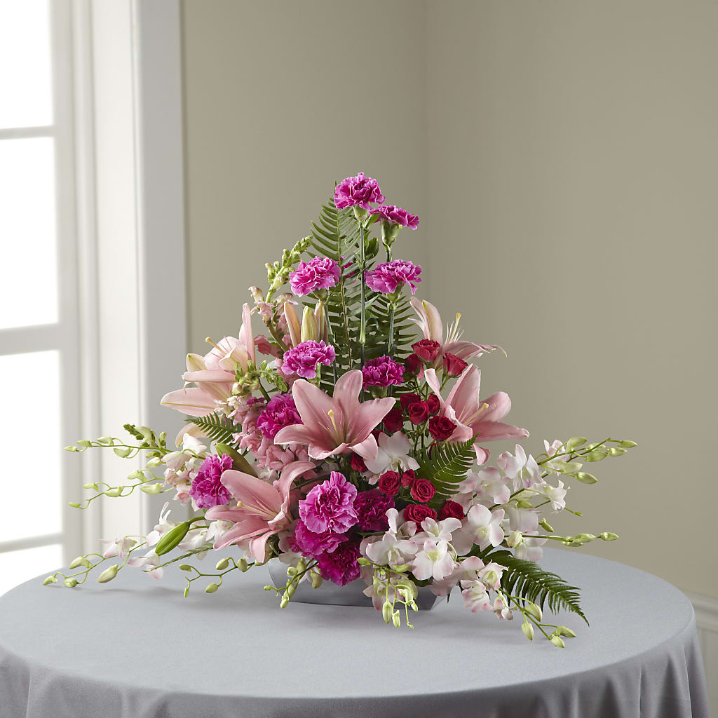 Uplifting Moments Arrangement – Evergreen Flowers, Tucson AZ