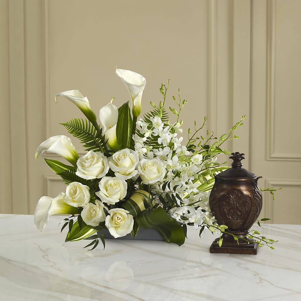 At Peace Arrangement – Evergreen Flowers, Tucson AZ