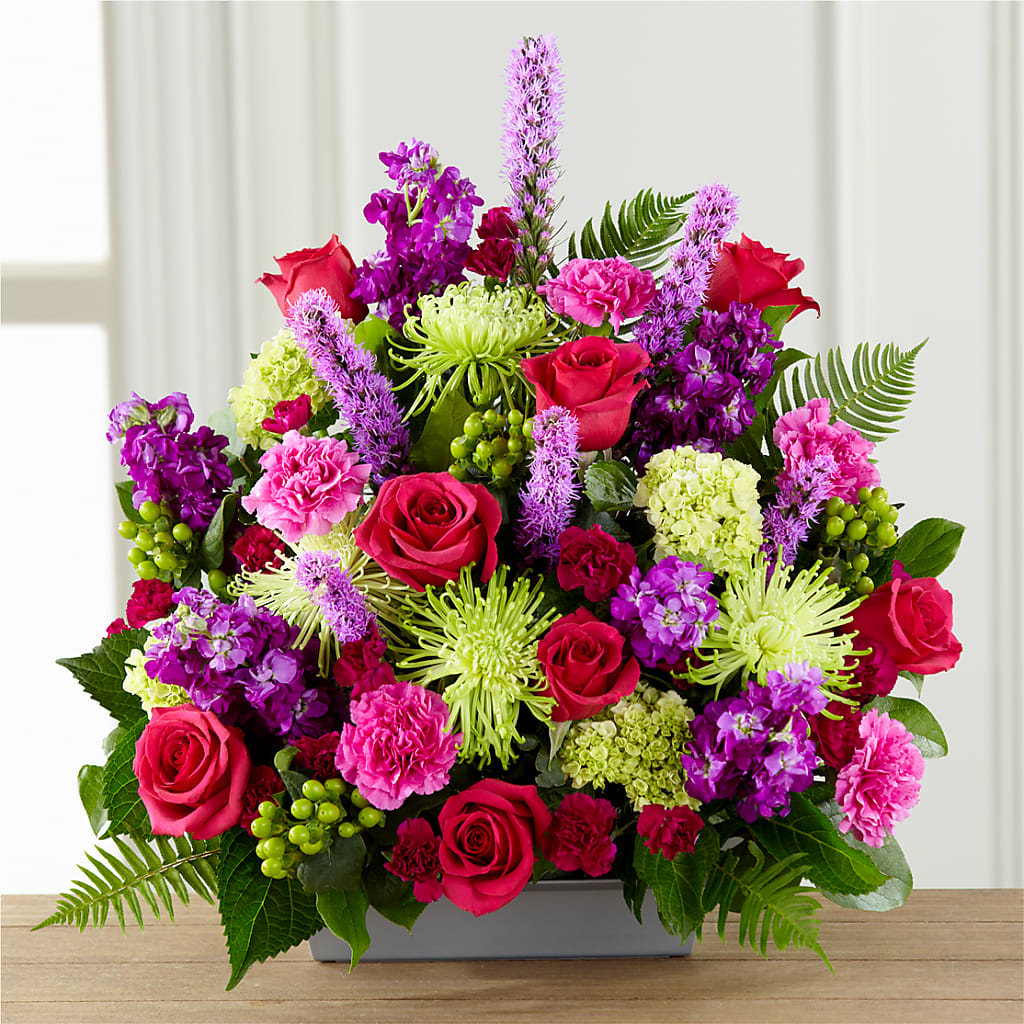 Warm Embrace Arrangement – Evergreen Flowers, Tucson AZ