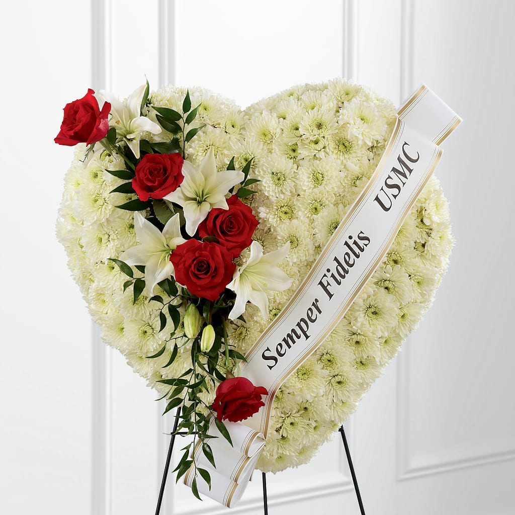 Heartfelt Hero Standing Heart – Evergreen Flowers, Tucson AZ