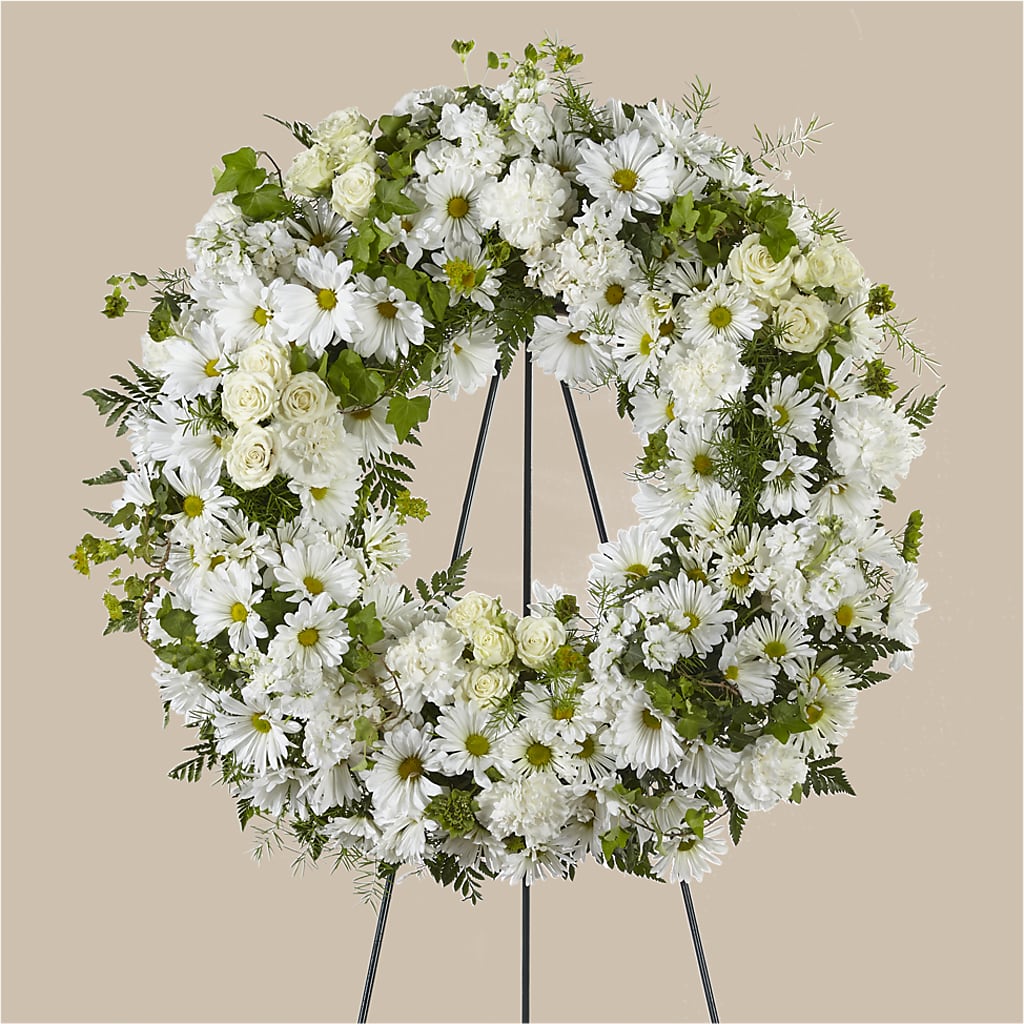 Faithful Wishes Wreath – Evergreen Flowers, Tucson AZ