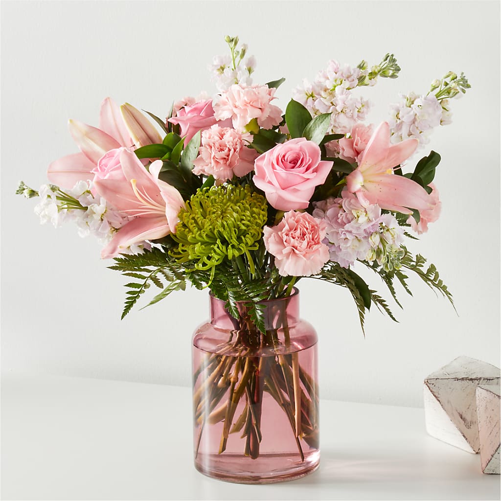 Pretty in Pink Bouquet – Evergreen Flowers, Tucson AZ