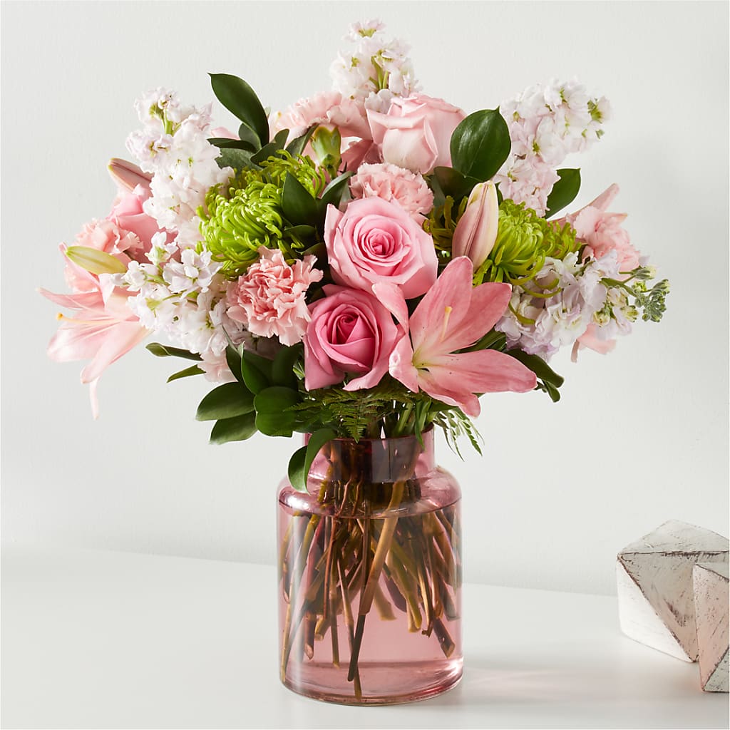 Pretty in Pink Bouquet – Evergreen Flowers, Tucson AZ