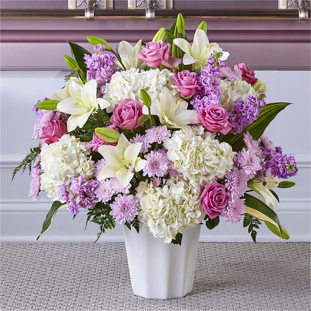 Heaven Sent Floor Basket – Evergreen Flowers, Tucson AZ