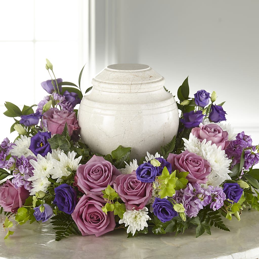 Blooming Sympathy Cremation Adornment – Evergreen Flowers, Tucson AZ