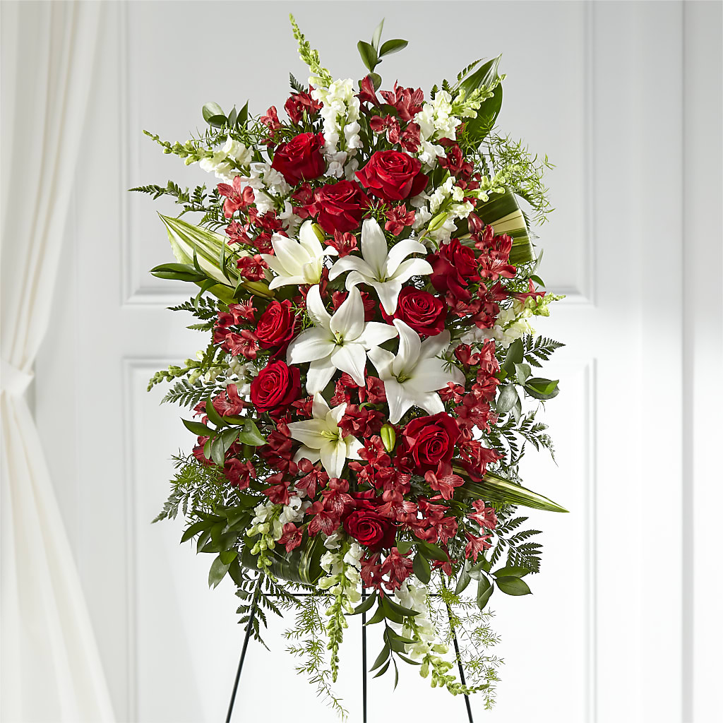 Everlasting Memory Standing Spray – Evergreen Flowers, Tucson AZ