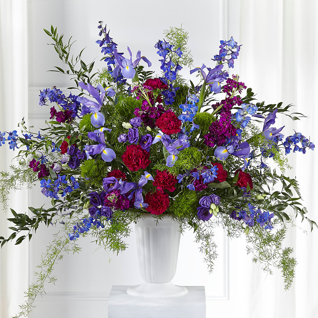 Memorial of Life Arrangement – Evergreen Flowers, Tucson AZ