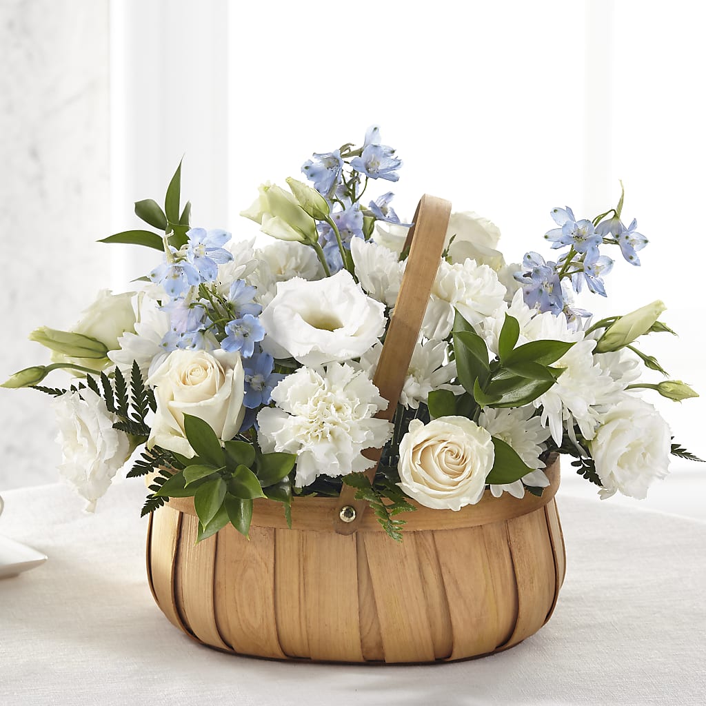 Sincerely Heartfelt Basket – Evergreen Flowers, Tucson AZ