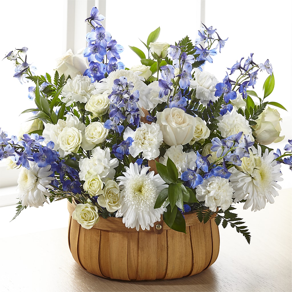 Harmony & Grace Basket – Evergreen Flowers, Tucson AZ