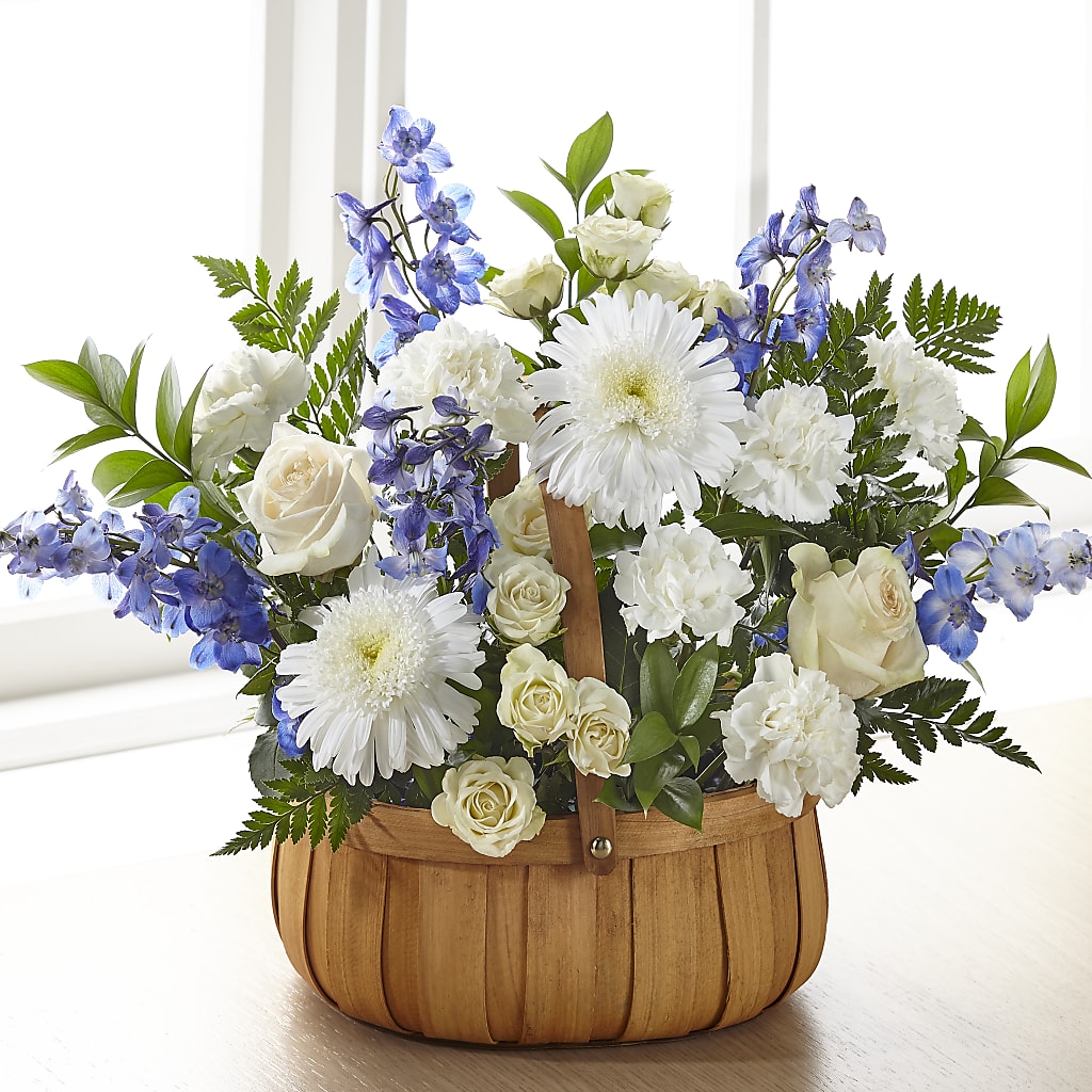 Harmony & Grace Basket – Evergreen Flowers, Tucson AZ