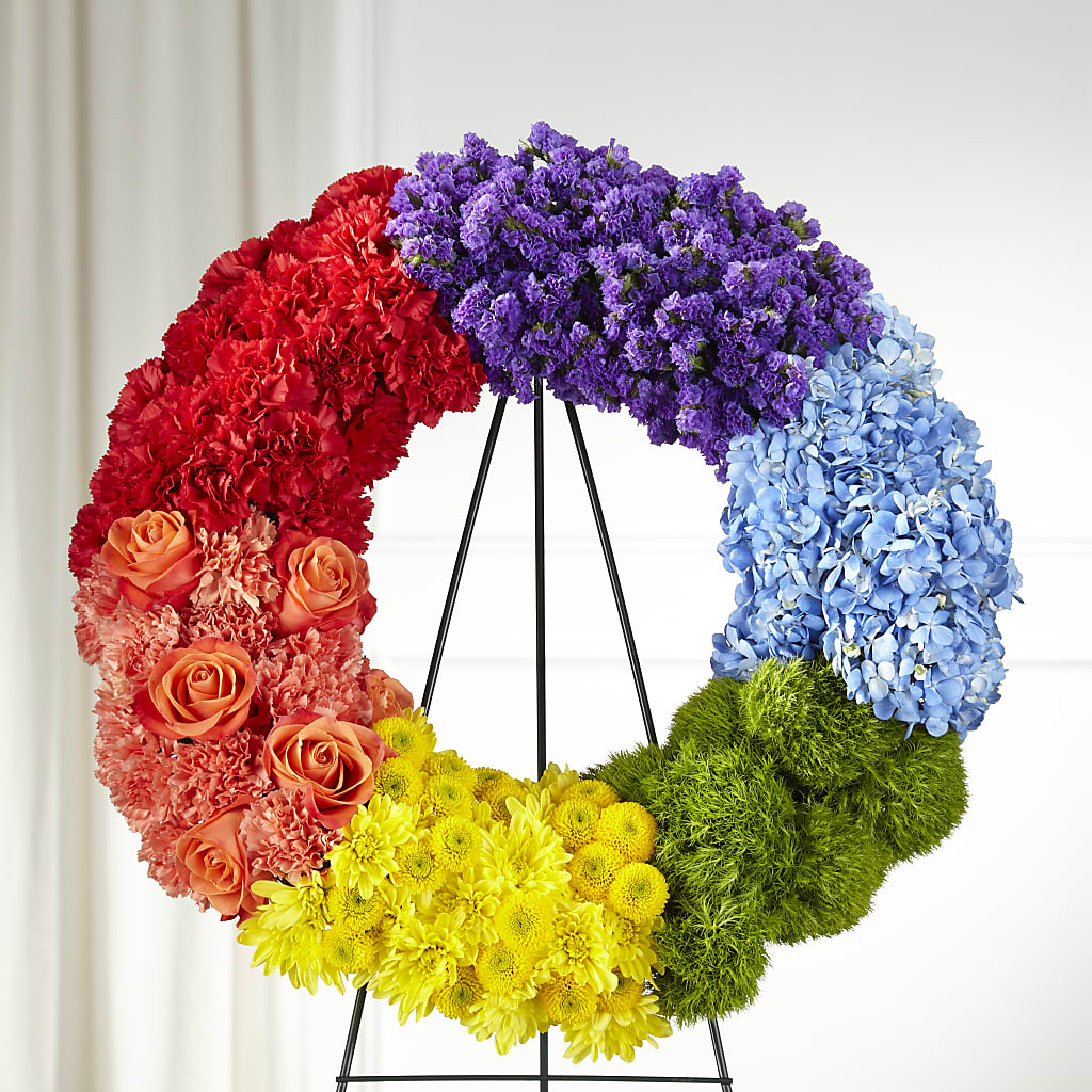 Circle of Love Wreath – Evergreen Flowers, Tucson AZ