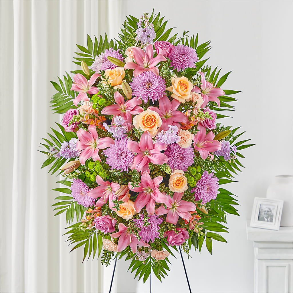 Love & Light Standing Spray – Evergreen Flowers, Tucson AZ