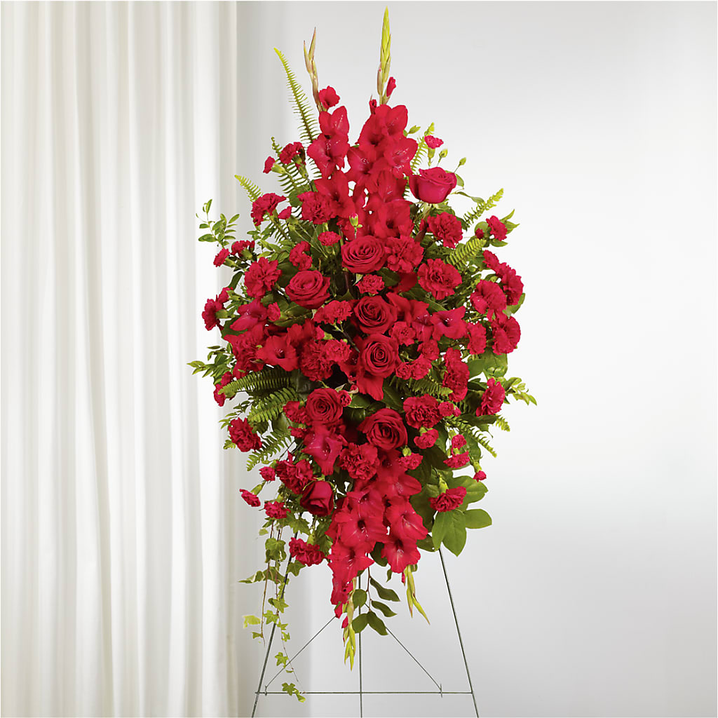From the Heart Standing Spray – Evergreen Flowers, Tucson AZ