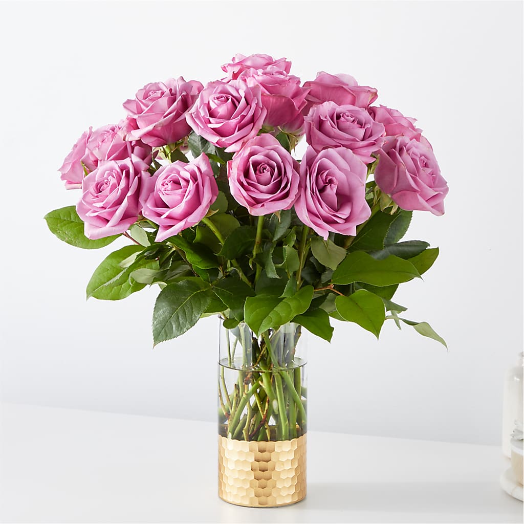 Secret Admirer Lavender Rose Bouquet – Evergreen Flowers, Tucson AZ