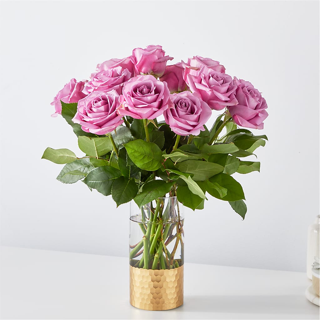 Secret Admirer Lavender Rose Bouquet – Evergreen Flowers, Tucson AZ