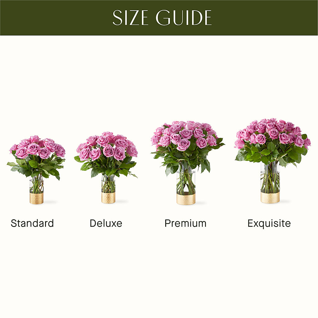 Secret Admirer Lavender Rose Bouquet – Evergreen Flowers, Tucson AZ