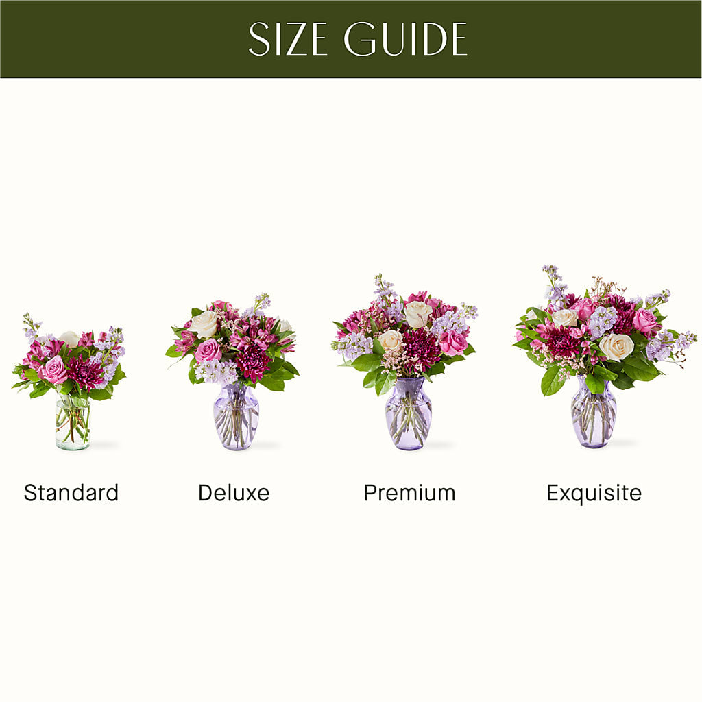 Amethyst Dreams Bouquet – Evergreen Flowers, Tucson AZ