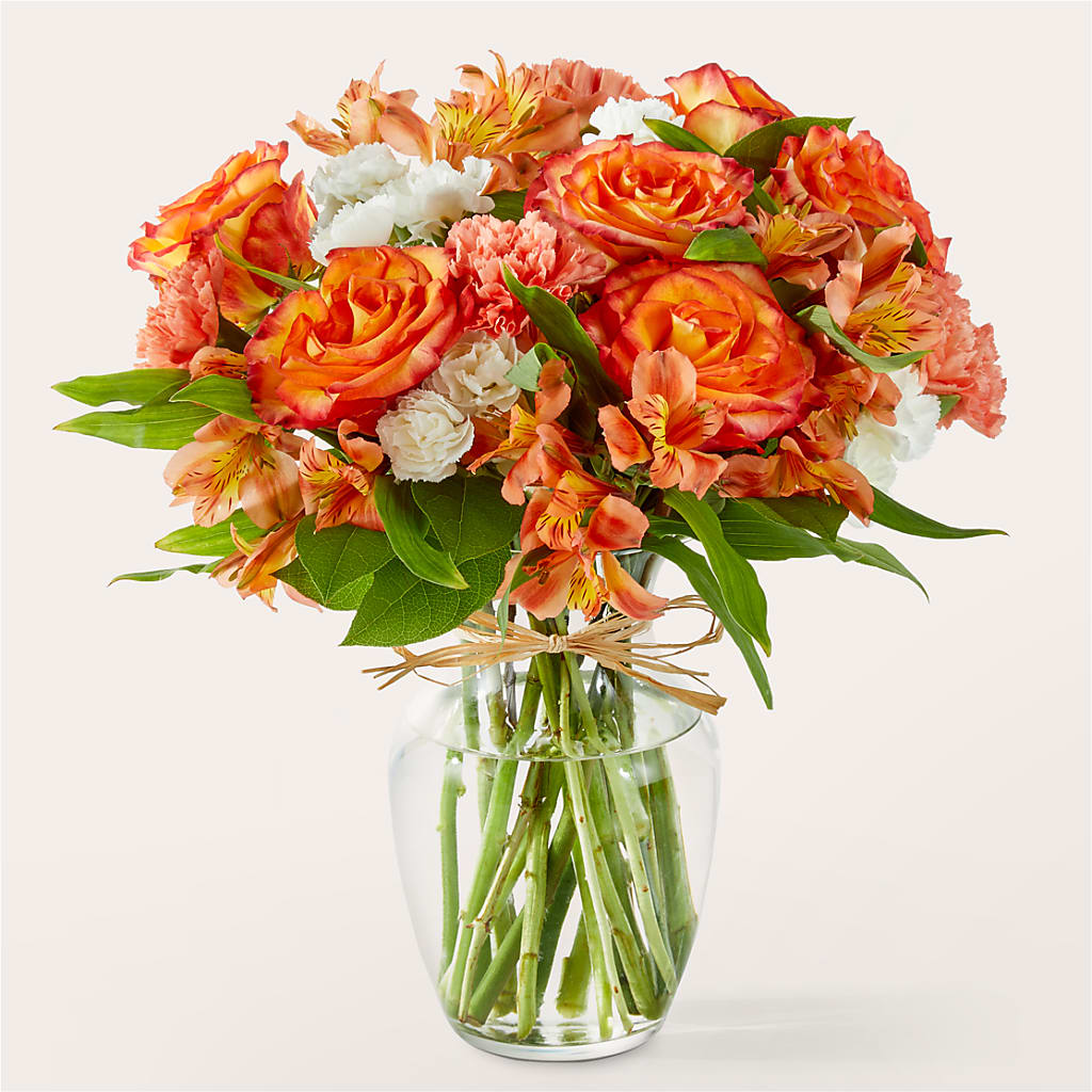 Apricot Glow Bouquet – Evergreen Flowers, Tucson AZ