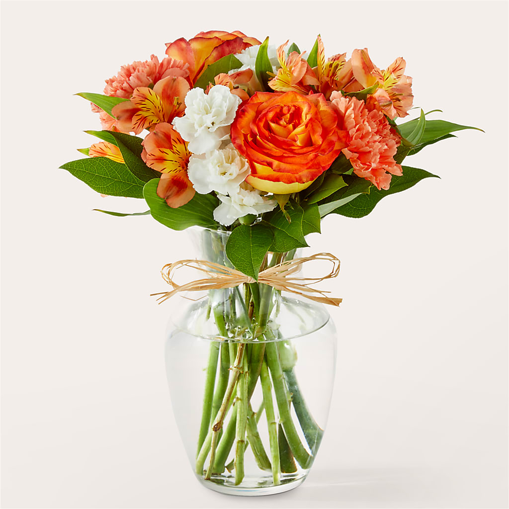 Apricot Glow Bouquet – Evergreen Flowers, Tucson AZ
