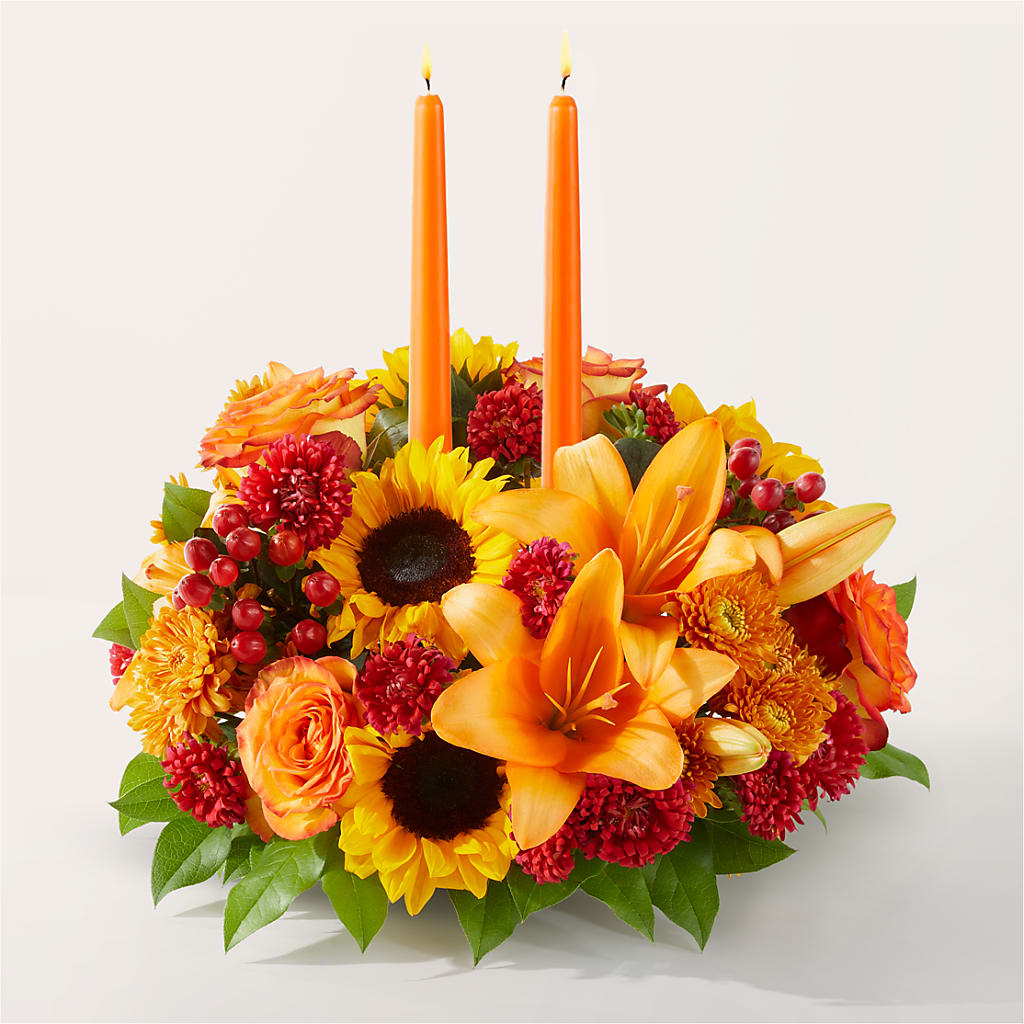 Grateful Centerpiece – Evergreen Flowers, Tucson AZ