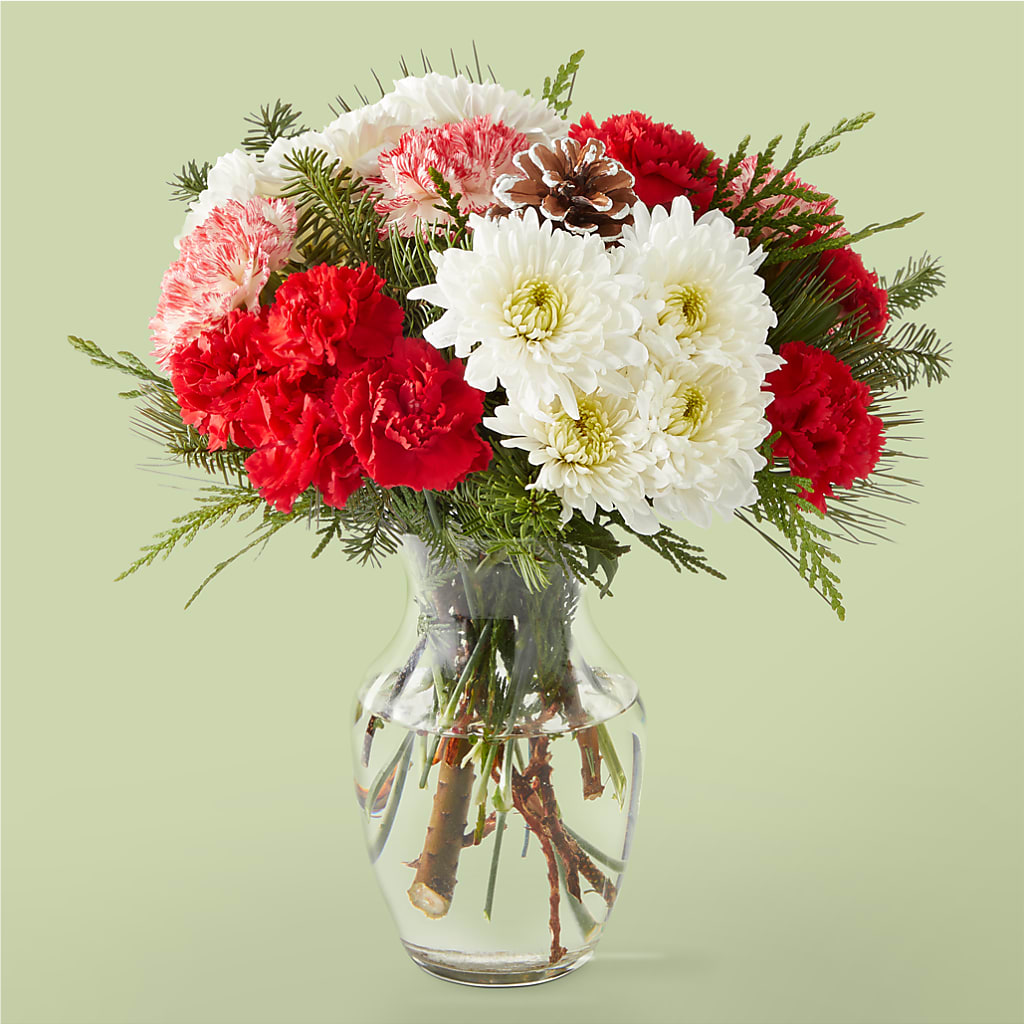 Candy Cane Lane Bouquet – Evergreen Flowers, Tucson AZ