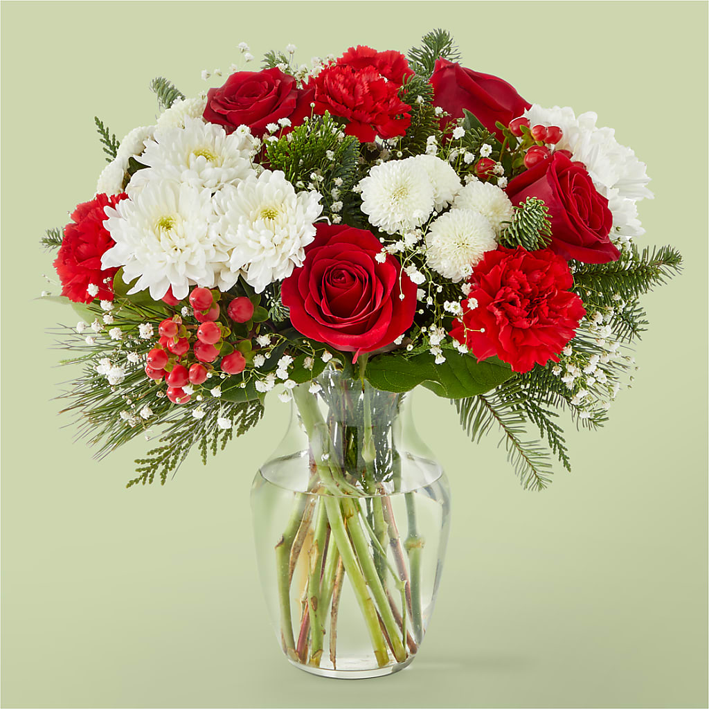 Chance of Flurries Bouquet – Evergreen Flowers, Tucson AZ