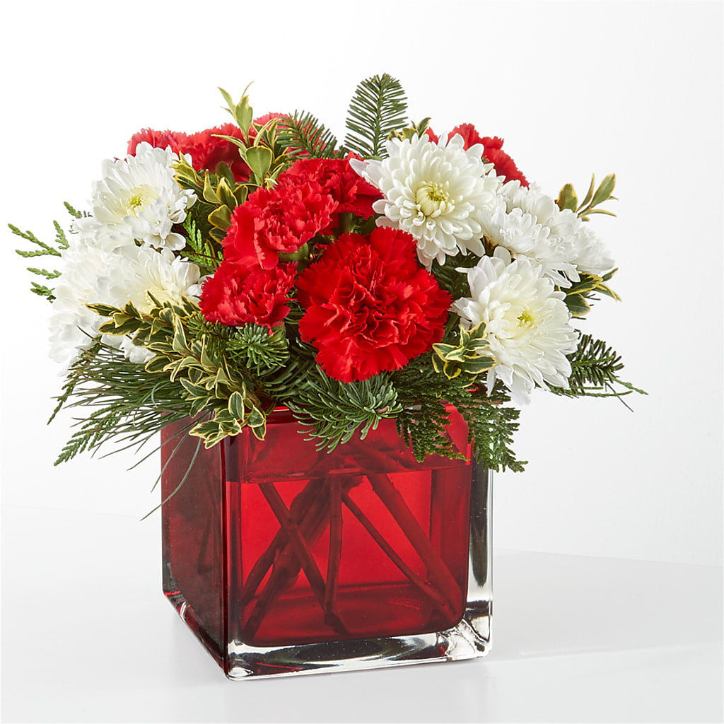 Christmas Market Bouquet – Evergreen Flowers, Tucson AZ