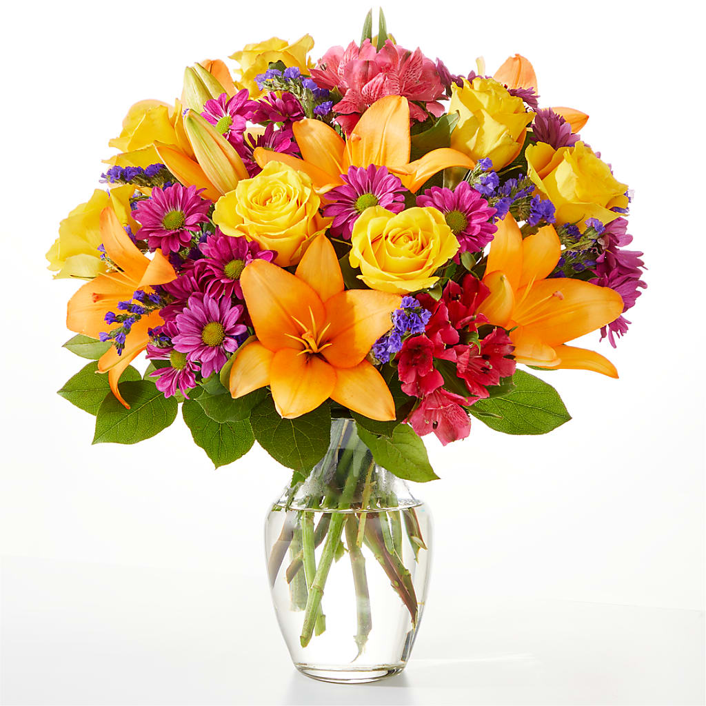 Colorful Visions Bouquet – Evergreen Flowers, Tucson AZ