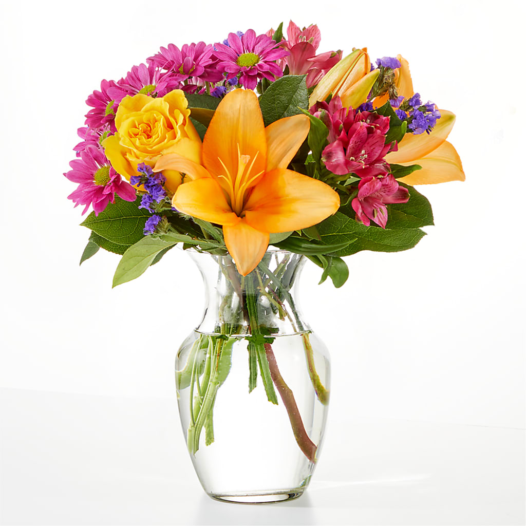 Colorful Visions Bouquet – Evergreen Flowers, Tucson AZ