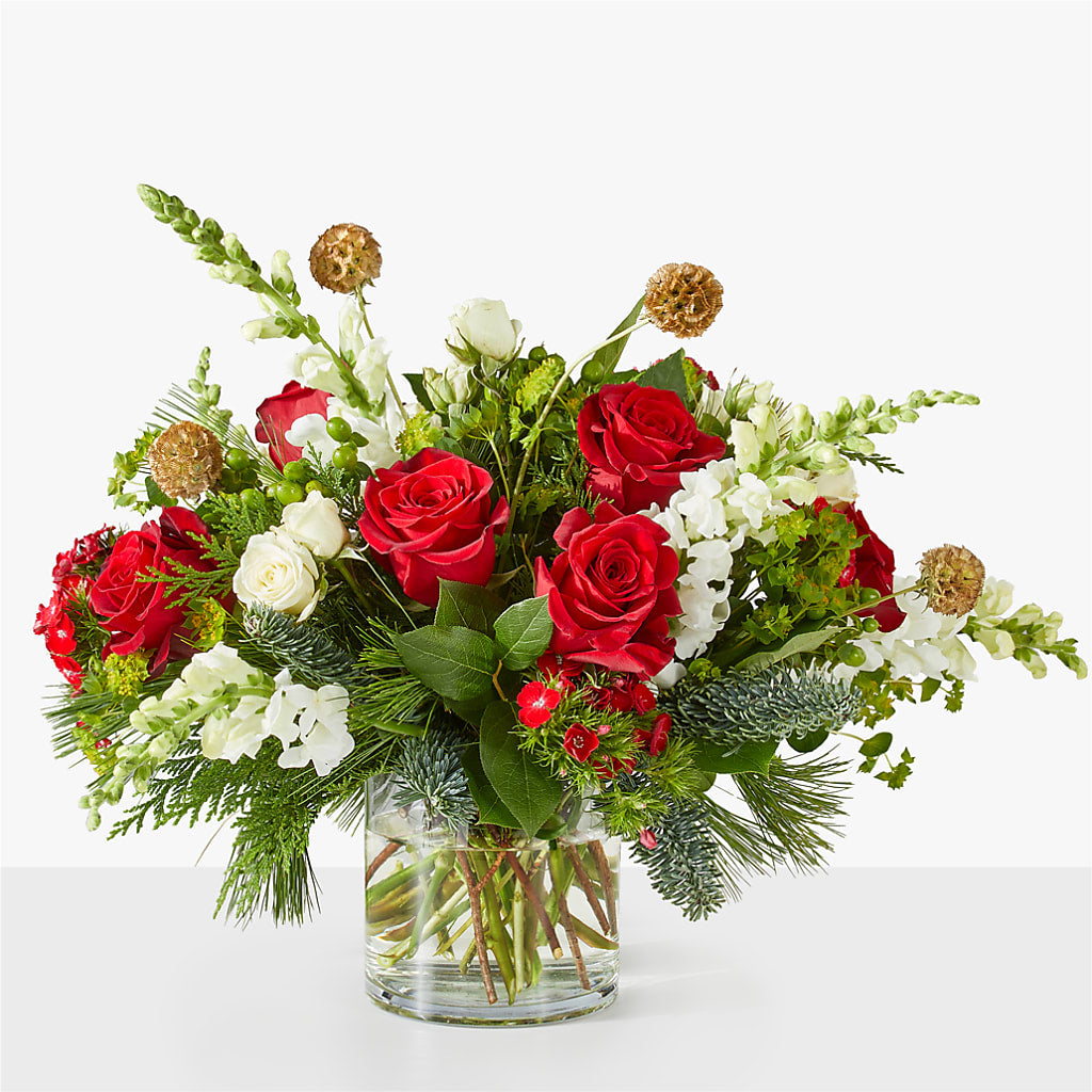 Deck the Halls Bouquet – Evergreen Flowers, Tucson AZ