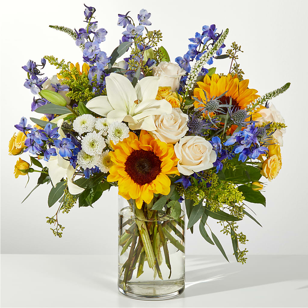Wonderfully Sunny Bouquet – Evergreen Flowers, Tucson AZ