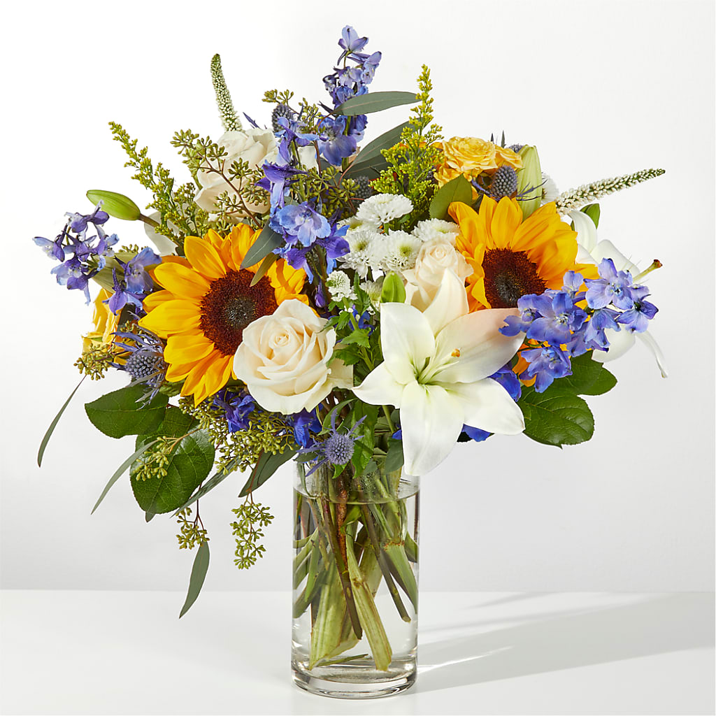 Wonderfully Sunny Bouquet – Evergreen Flowers, Tucson AZ