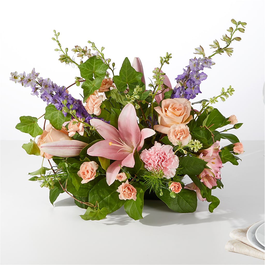 Blossom Time Centerpiece – Evergreen Flowers, Tucson AZ