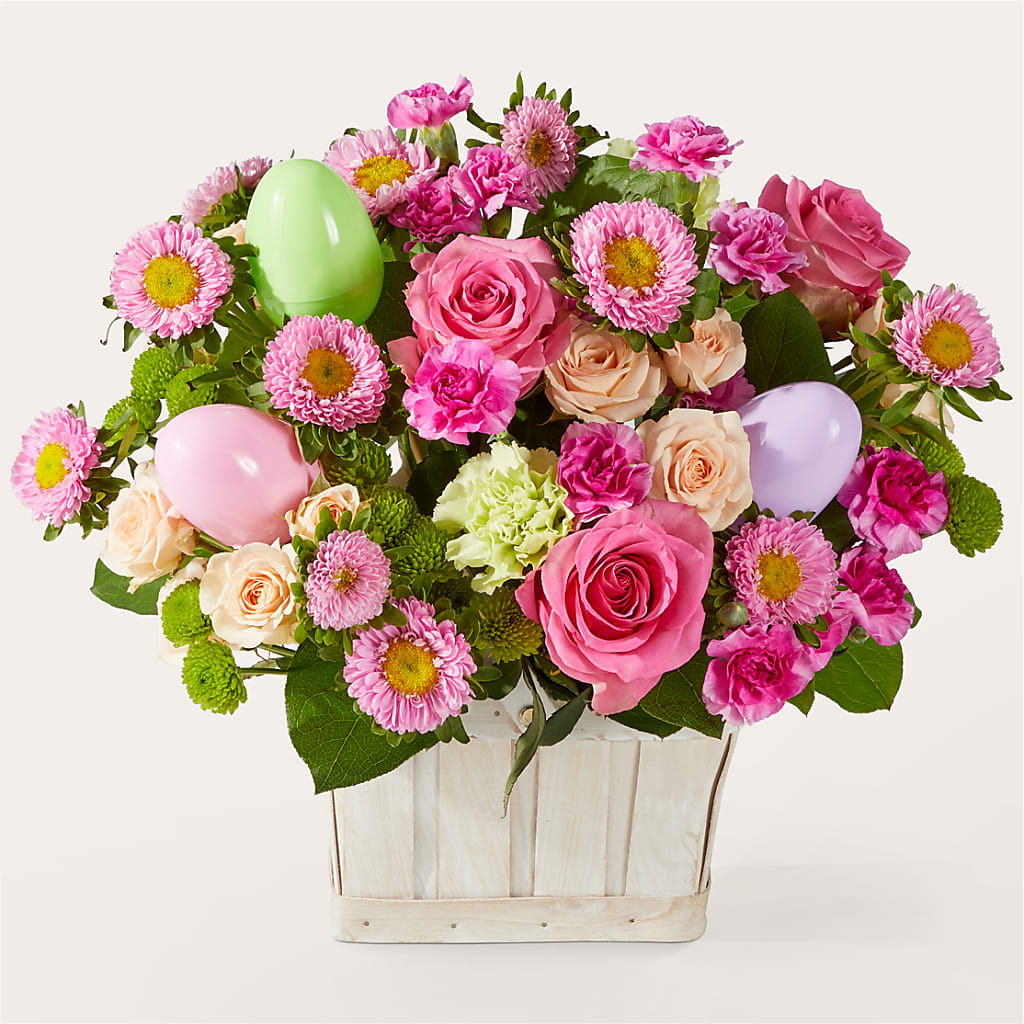 Get Eggcited Basket – Evergreen Flowers, Tucson AZ
